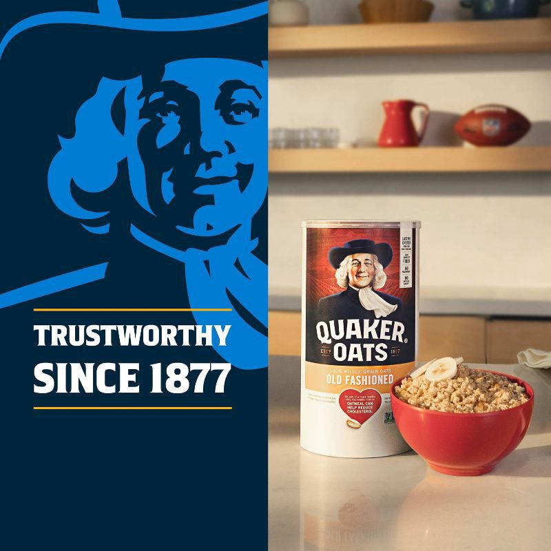 slide 6 of 8, Quaker Oats Old Fashioned Oats - 42oz, 42 oz