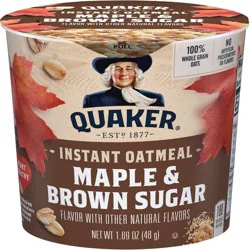 Quaker Express Maple Brown Sugar Oatmeal 1.69oz