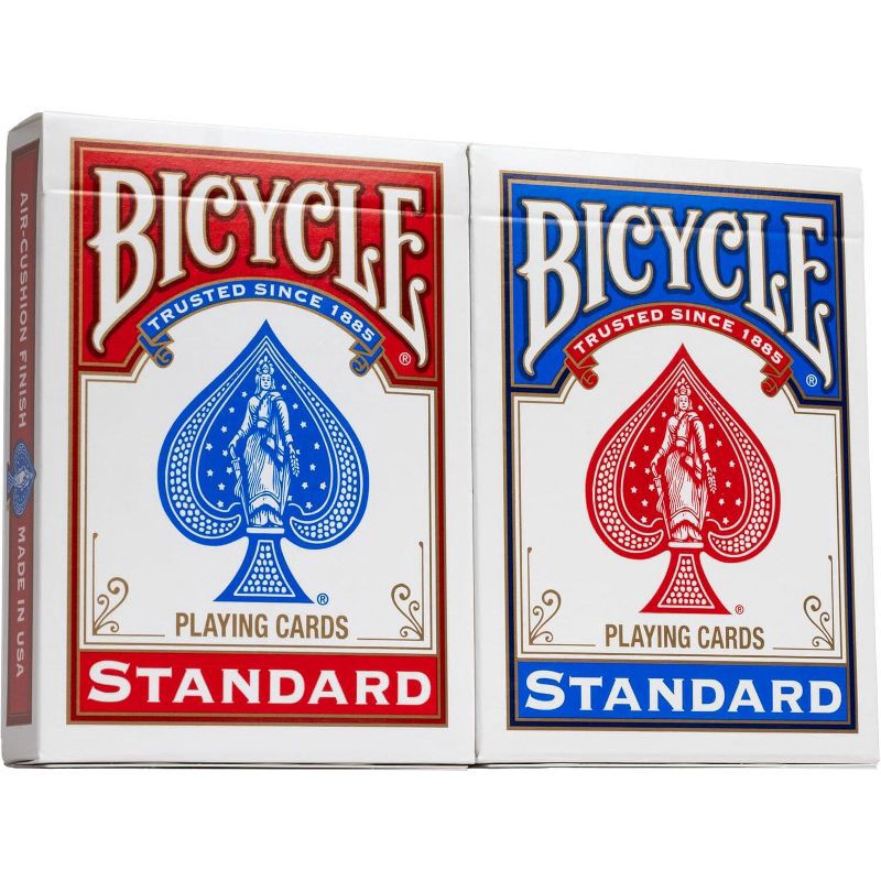 slide 1 of 7, Bicycle Standard Playing Cards 2pk, 2 ct