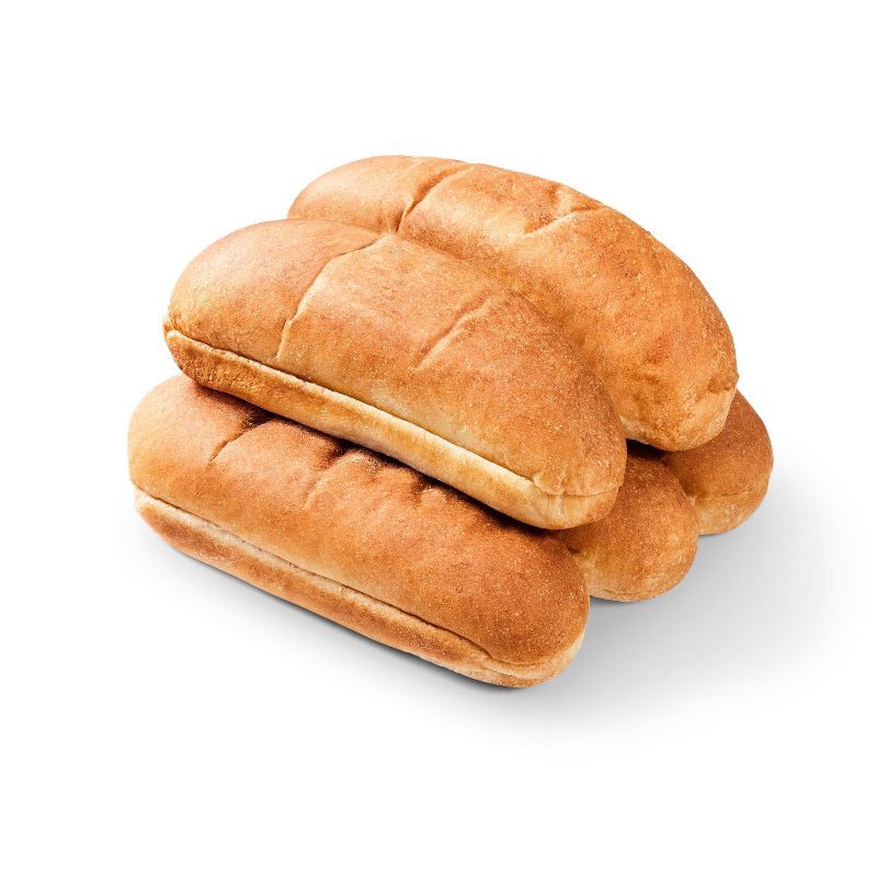 slide 2 of 3, Hot Dog Buns - 11oz/8ct - Market Pantry™, 8 ct; 11 oz