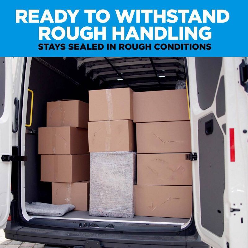 slide 7 of 15, Scotch 2pk Heavy Duty Packaging Tape with Dispenser, 2 ct