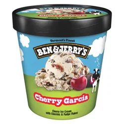 Ben & Jerry's Cherry Garcia Ice Cream - 16 fl oz
