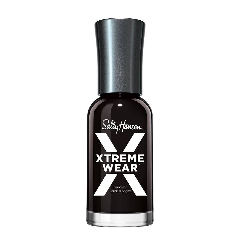 slide 1 of 4, Sally Hansen Xtreme Wear Nail Color - 629/370 Black Out - 0.4 fl oz, 0.4 fl oz