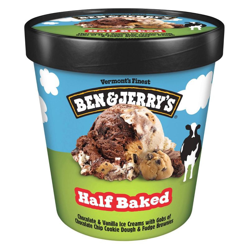 slide 1 of 7, Ben & Jerry's Half Baked Chocolate & Vanilla Ice Cream - 16oz, 16 oz