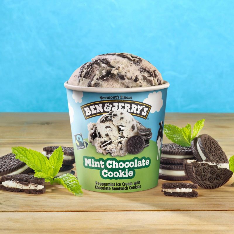 slide 6 of 9, Ben & Jerry's Mint Chocolate Cookie Ice Cream - 16oz, 16 oz