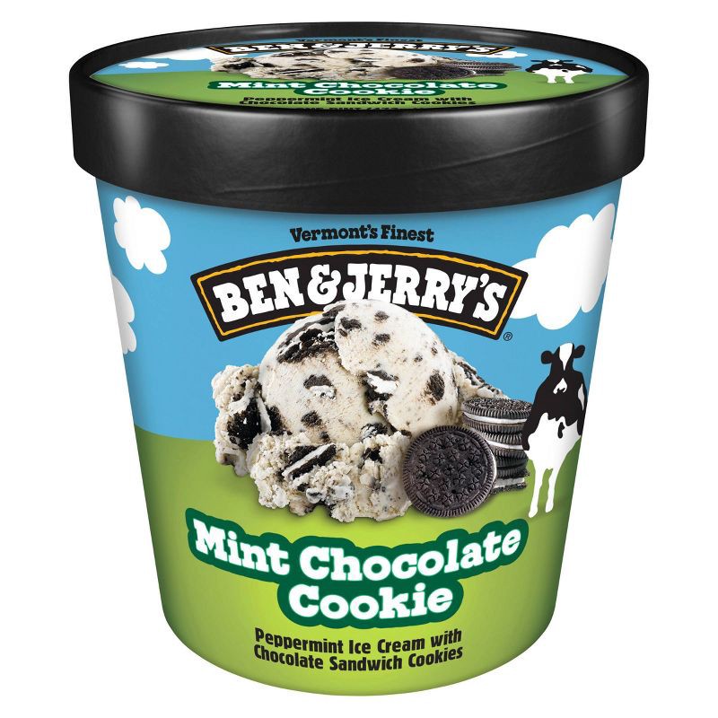 slide 1 of 9, Ben & Jerry's Mint Chocolate Cookie Ice Cream - 16oz, 16 oz