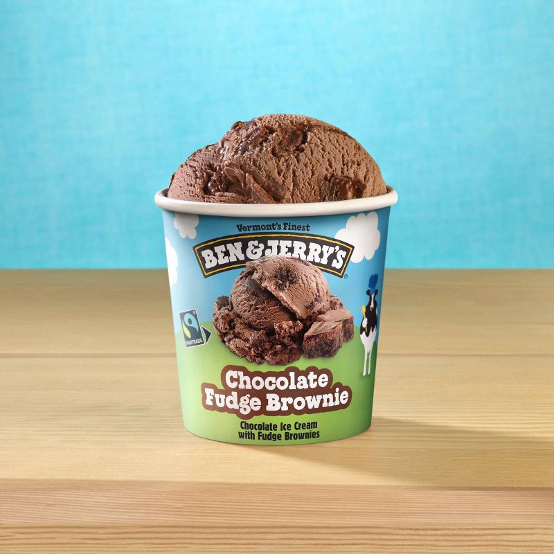 slide 4 of 5, Ben & Jerry's Ice Cream Chocolate Fudge Brownie - 16oz, 16 oz