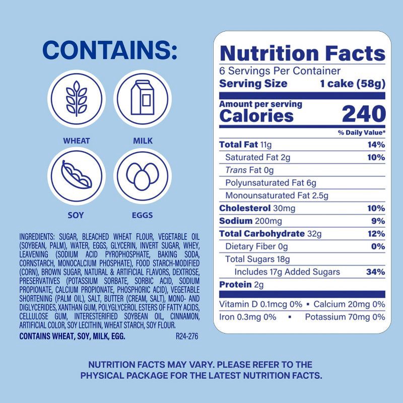 slide 5 of 8, Entenmann's Mini Crumb Cakes - 12.25oz/6ct, 12.25 oz, 6 ct