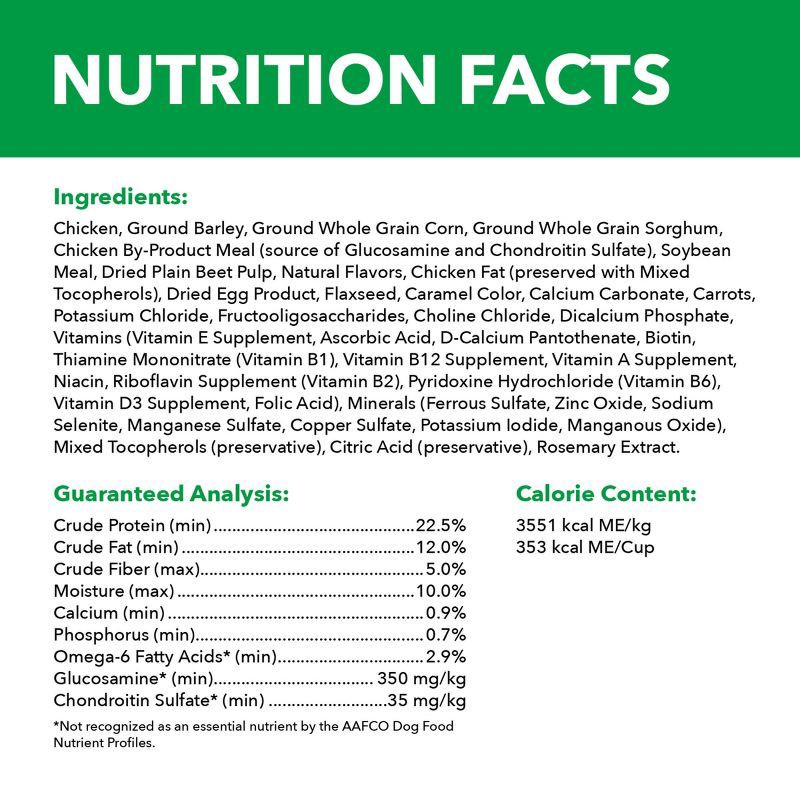 slide 9 of 9, IAMS Proactive Health Chicken Flavor Whole Grain Dry Dog Food - 15lbs, 15 lb