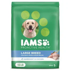 IAMS Proactive Health Chicken Flavor Whole Grain Dry Dog Food - 15lbs