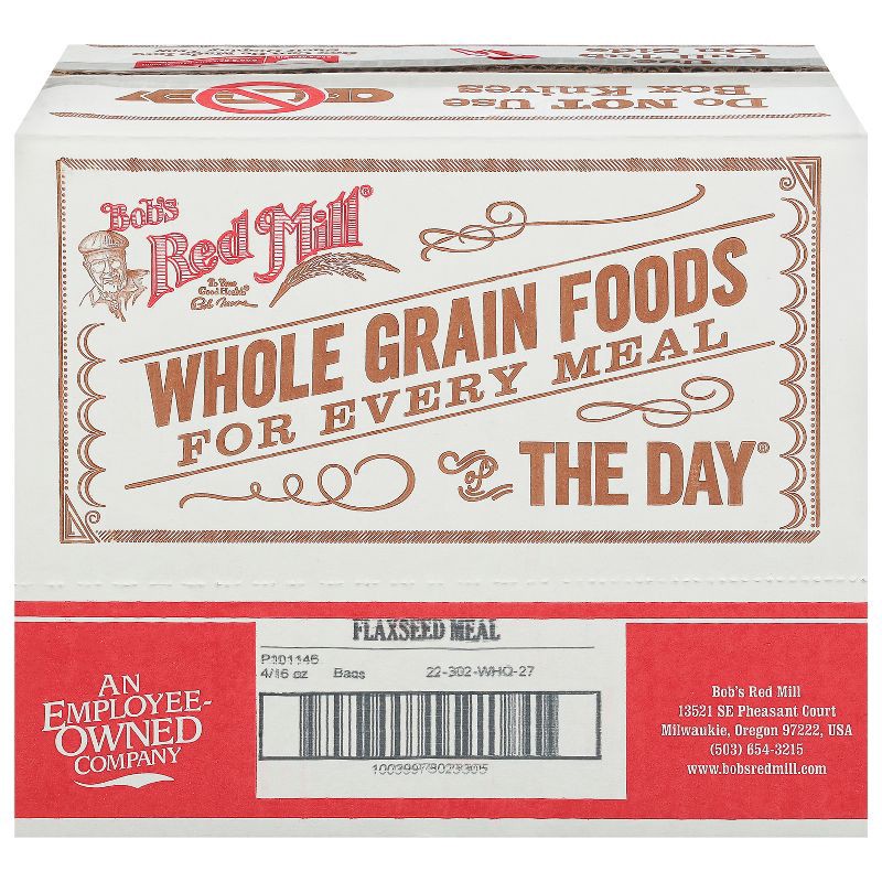 slide 2 of 4, Bob's Red Mill Gluten Free Whole Ground Flaxseed Meal - 16oz, 16 oz
