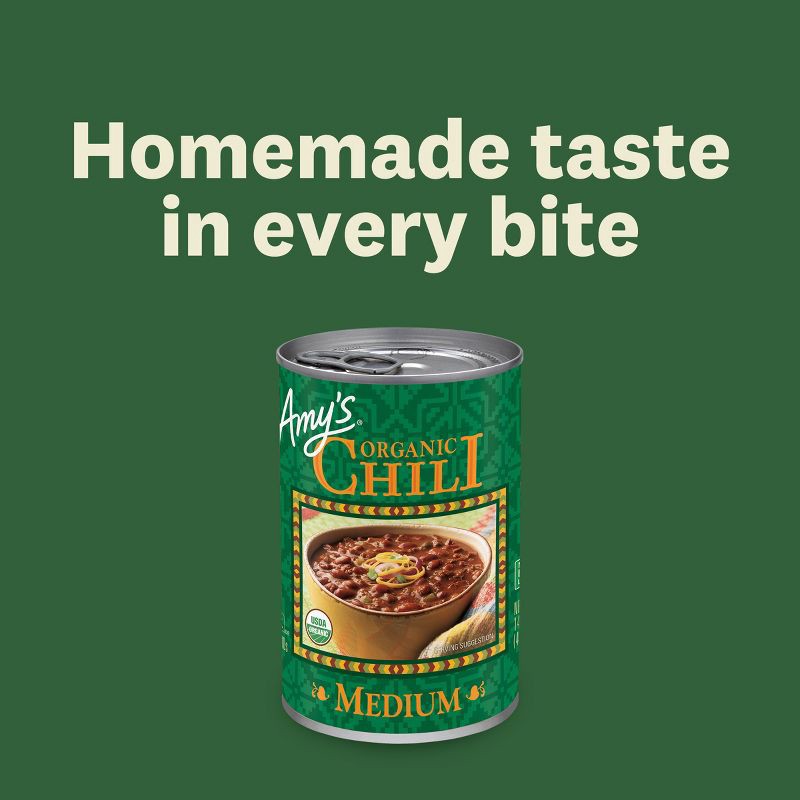 slide 8 of 10, Amy's Organic Gluten Free Medium Chili Soup - 14.7oz, 14.7 oz