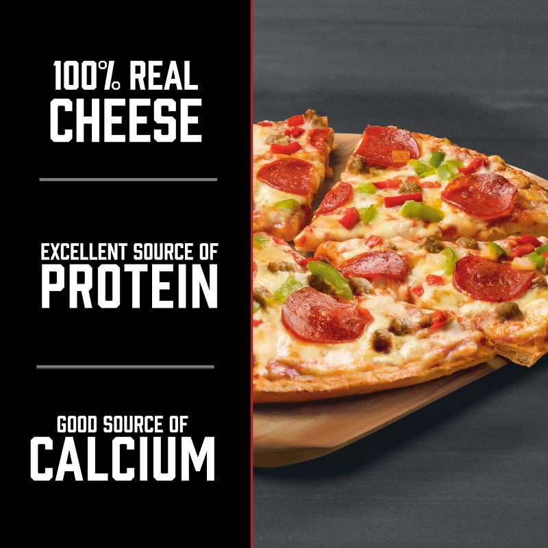 slide 8 of 10, Red Baron Supreme Classic Crust Frozen Pizza - 23.45oz, 23.45 oz