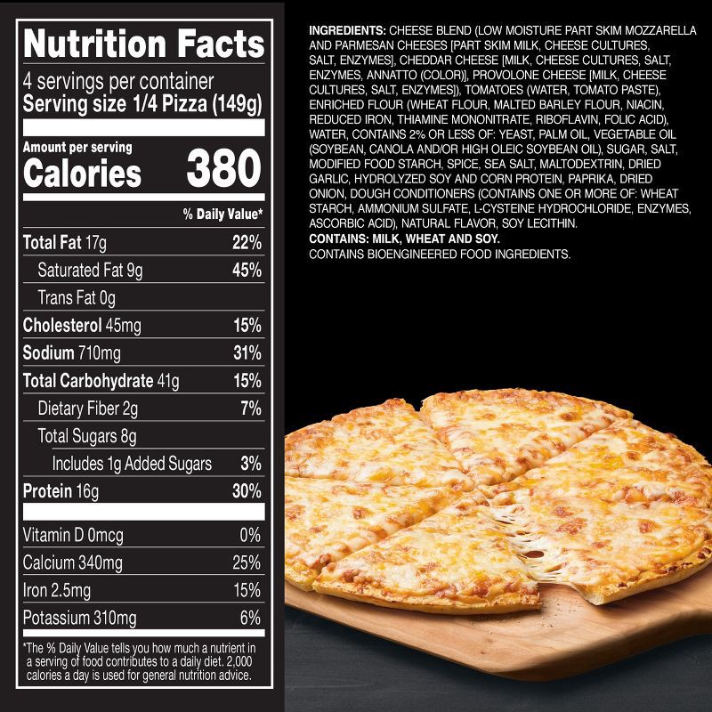 slide 4 of 8, Red Baron Four Cheese Classic Crust Frozen Pizza - 21.06oz, 21.06 oz