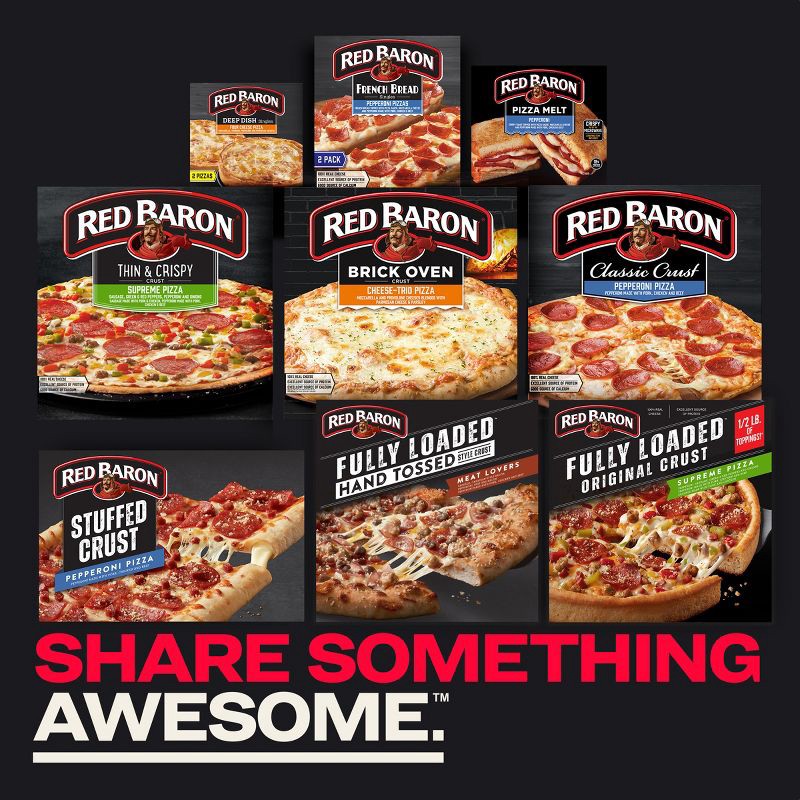 slide 5 of 11, Red Baron Special Deluxe Classic Crust Frozen Pizza - 22.95oz, 22.95 oz