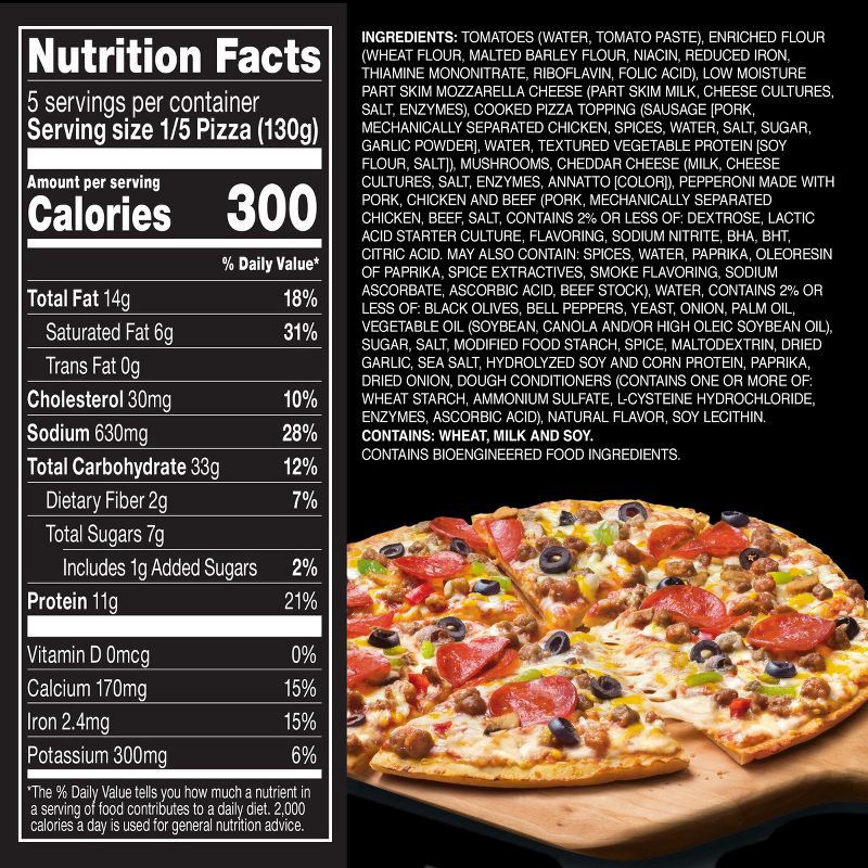 slide 7 of 11, Red Baron Special Deluxe Classic Crust Frozen Pizza - 22.95oz, 22.95 oz