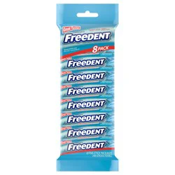 WRIGLEY'S FREEDENT Spearmint Chewing Gum Bulk Pack, 5 Stick Pack (Pack of 8)