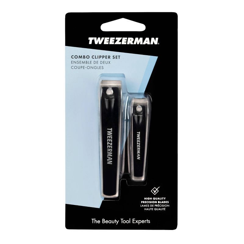 slide 6 of 6, Tweezerman Stainless Steel Nail Clipper Set - 2ct, 2 ct