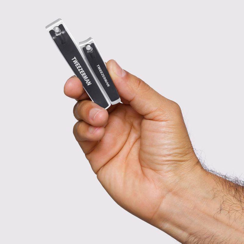 slide 7 of 8, Tweezerman Stainless Steel Nail Clipper Set - 2ct, 2 ct