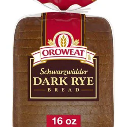 Oroweat Dark Rye Bread - 16oz