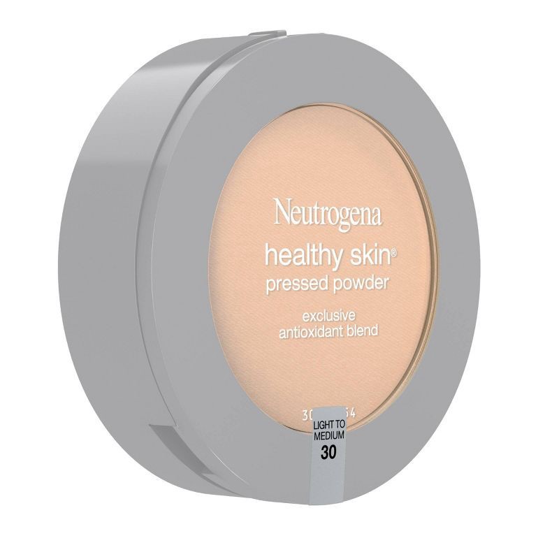 slide 6 of 6, Neutrogena Healthy Skin Pressed Makeup Powder Compact with Antioxidants & Pro Vitamin B5 to Even Skin Tone - 30 Light to Medium - 0.34oz, 0.34 oz