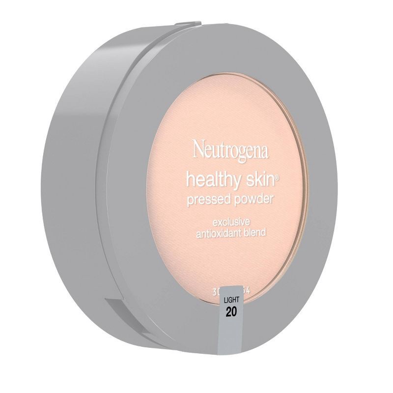 slide 6 of 6, Neutrogena Healthy Skin Pressed Makeup Powder Compact with Antioxidants & Pro Vitamin B5 to Even Skin Toner - 20 Light - 0.34oz, 0.34 oz