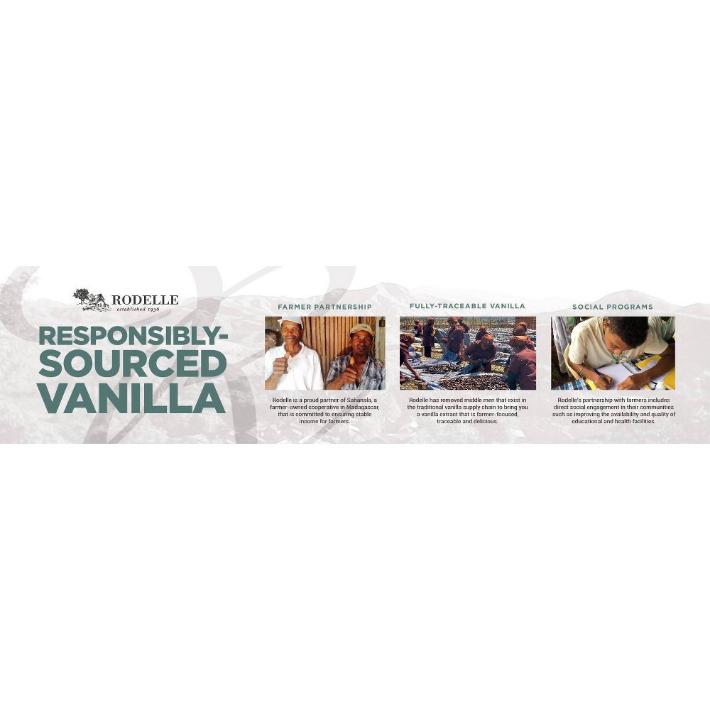slide 6 of 6, Rodelle Pure Vanilla Extract - 8 fl oz, 8 fl oz