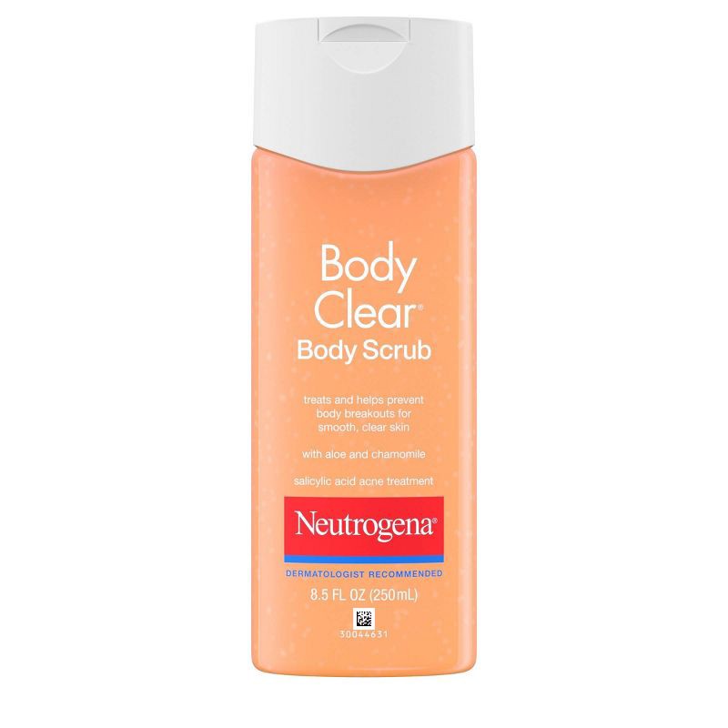 slide 2 of 7, Neutrogena Body Clear Acne Scented Body Scrub with Salicylic Acid - 8.5 fl oz, 8.5 fl oz