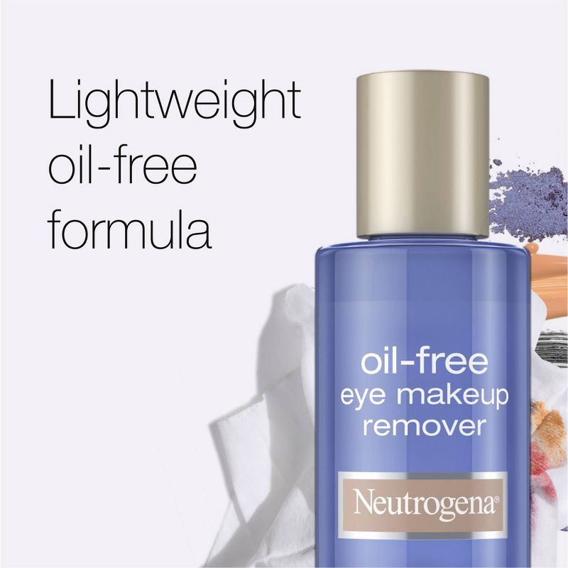 slide 3 of 8, Neutrogena Oil-Free Gentle Liquid Eye Makeup Remover - 5.5 fl oz, 5.5 fl oz