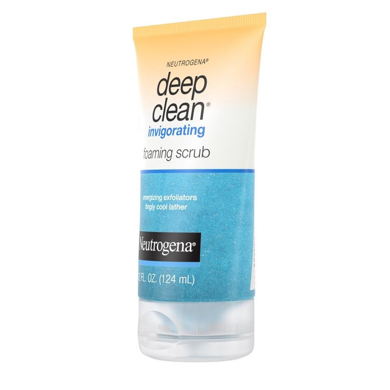 slide 5 of 7, Neutrogena Deep Clean Invigorating Foaming Facial Scrub with Glycerin - 4.2 fl oz, 4.2 fl oz