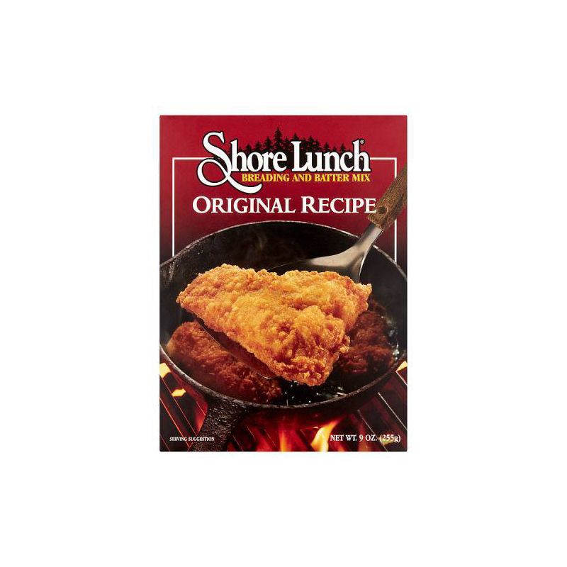 slide 1 of 5, Shore Lunch Original Recipe Fish Breading Batter Mix - 9oz, 9 oz