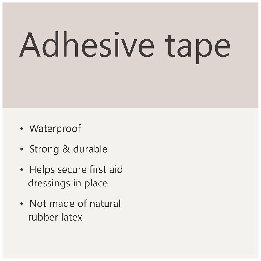 slide 4 of 5, Walgreens Waterproof Adhesive Tape, 0.5 in x 5 yd