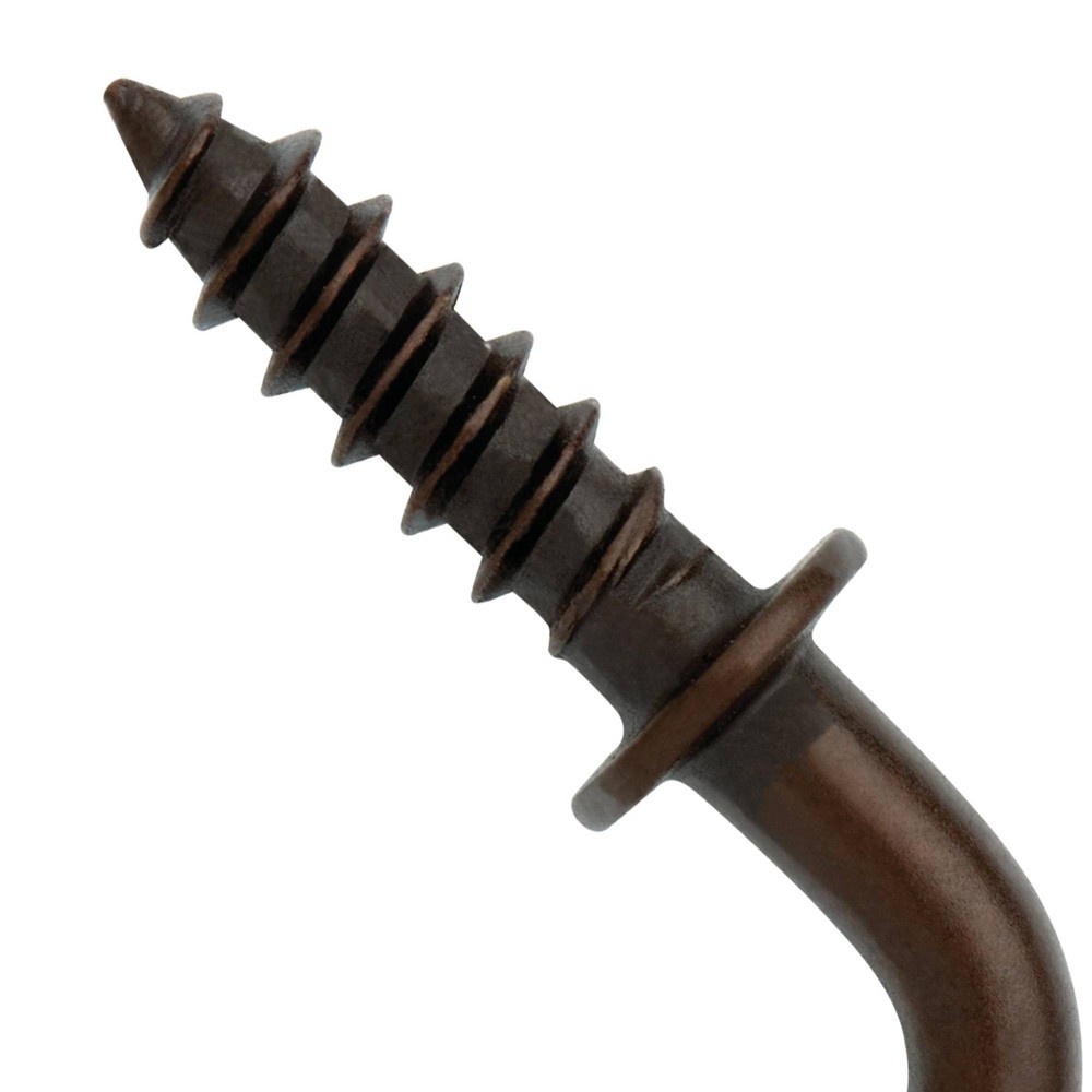 slide 2 of 3, Liberty Arrow 18pk 1-1/4" Steel Cup Hook in Oil Rubbed Bronze, 18 ct