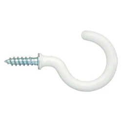 Liberty Arrow 36pk 1-1/4" White Cup Hooks