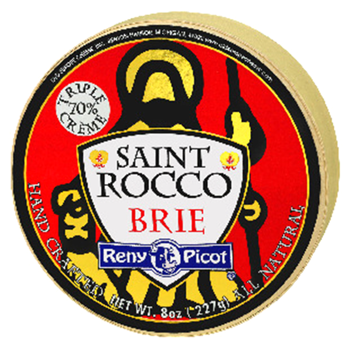 slide 1 of 1, Reny Picot Saint Rocco Triple Creme Brie, 8 oz, 8 oz