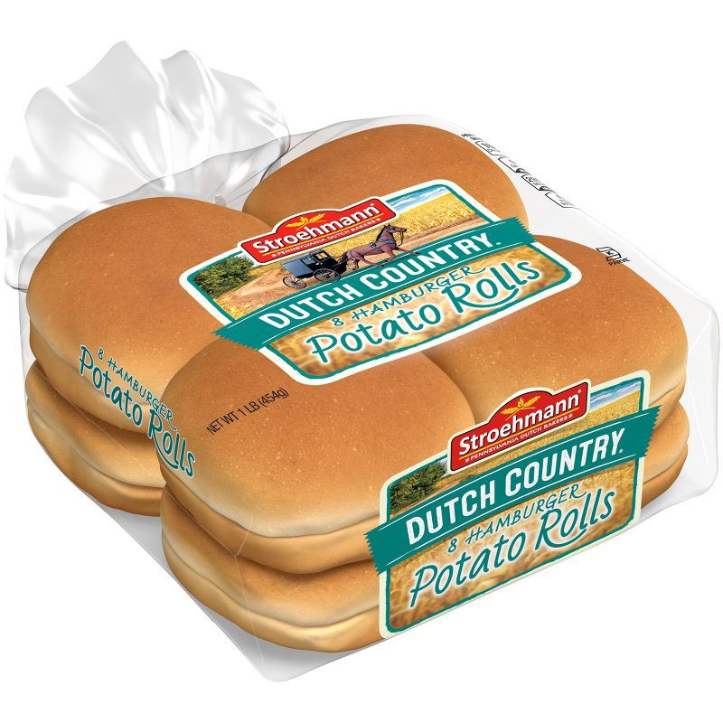 slide 4 of 6, Stroehmann Potato Buns - 16oz/8ct, 8 ct; 16 oz