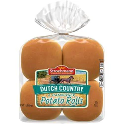 Stroehmann Potato Buns - 16oz/8ct