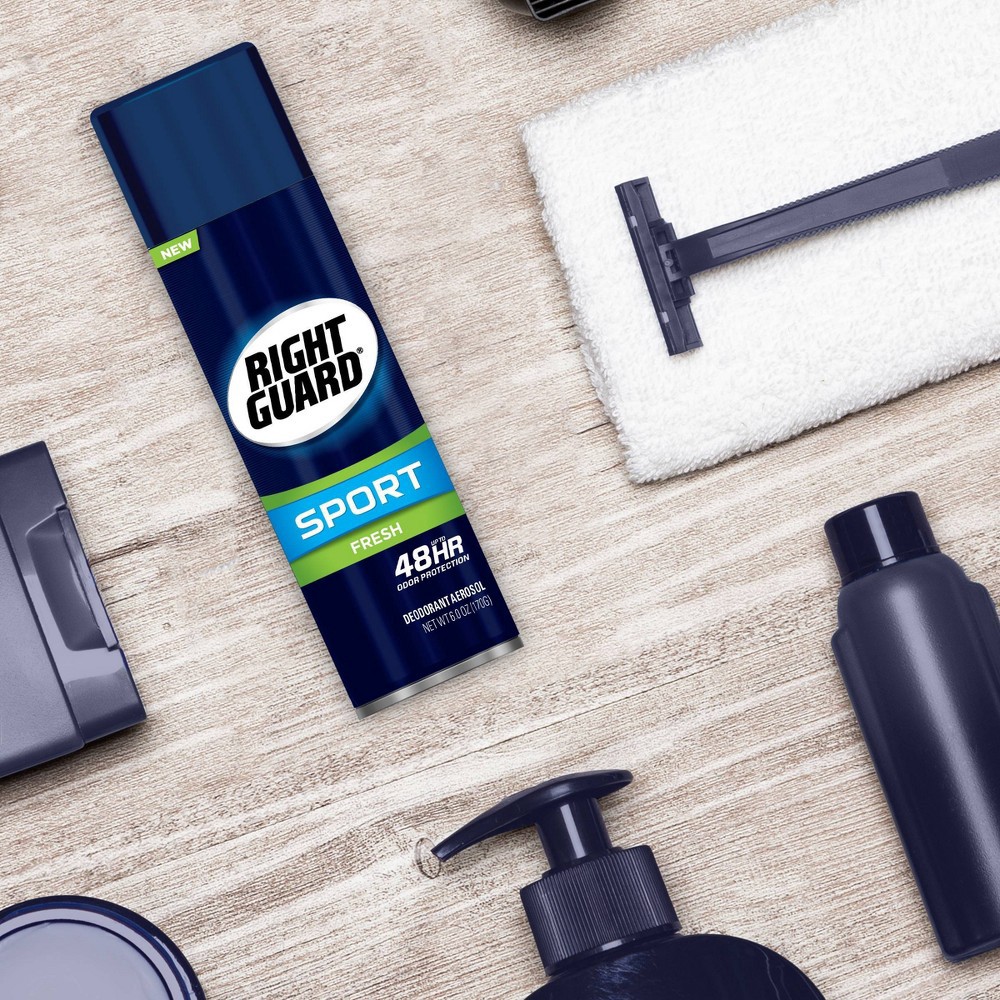 slide 5 of 5, Right Guard Sport Fresh Deodorant Aerosol - 6oz, 6 oz
