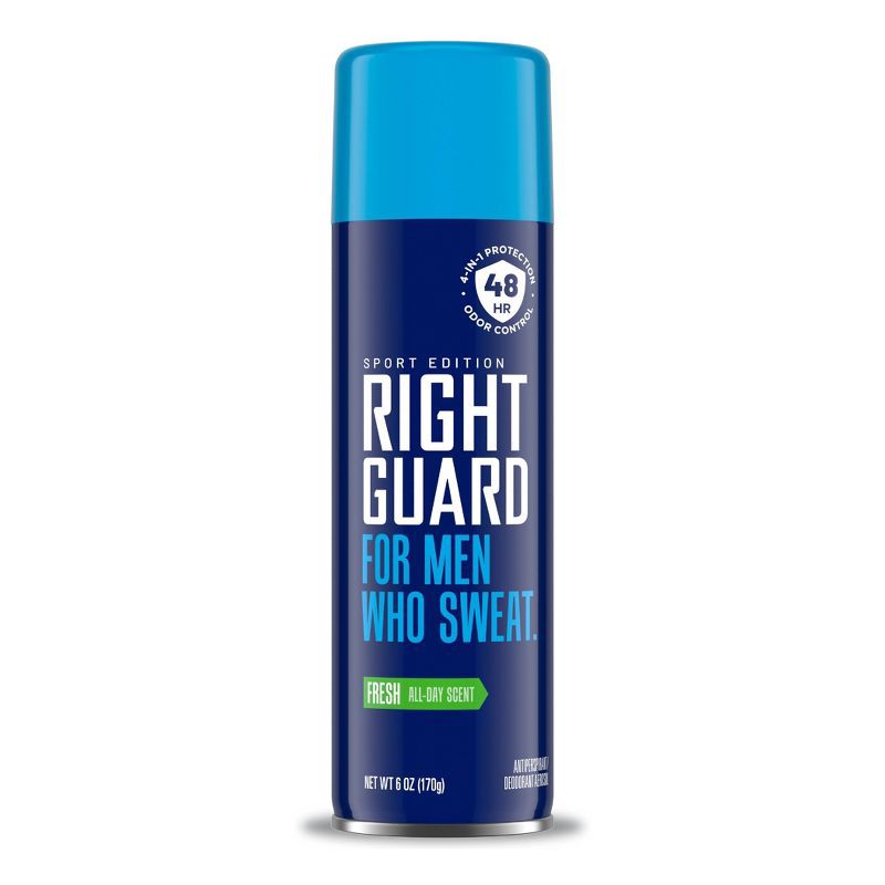 slide 1 of 7, Right Guard Sport Antiperspirant & Deodorant Spray, Fresh Scent - 6oz, 6 oz