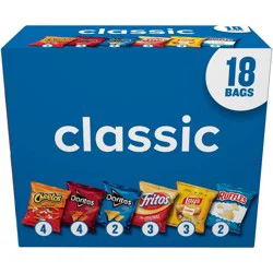 Frito-Lay Variety Pack Classic Mix - 18ct
