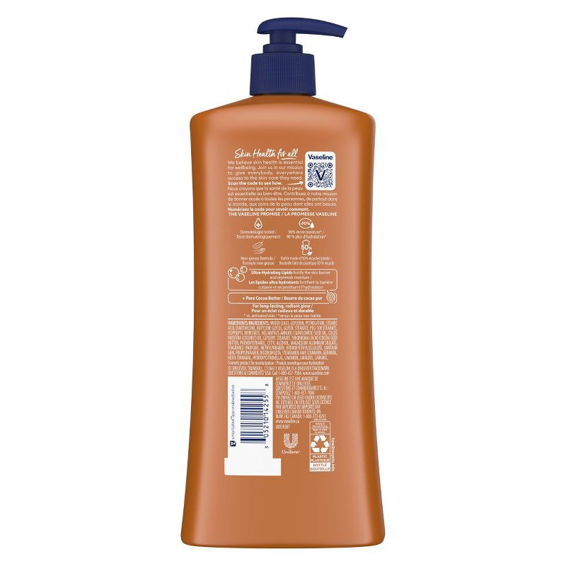 slide 3 of 7, Vaseline Intensive Care Moisturizing Body Lotion with Cocoa Butter Cocoa Radiant - 32 fl oz, 32 fl oz