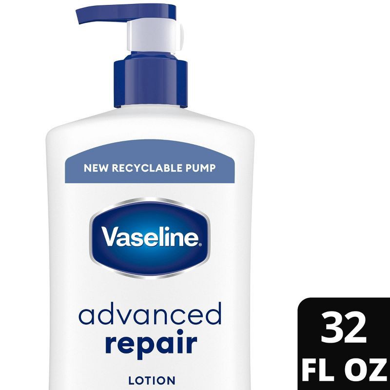 slide 1 of 8, Vaseline Intensive Care Moisturizing Advance Repair Body Lotion - Unscented - 32 fl oz, 32 fl oz