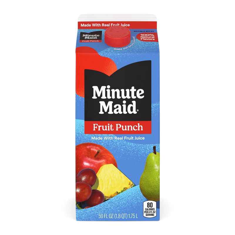 slide 1 of 5, Minute Maid Fruit Punch Juice - 59 fl oz, 59 fl oz