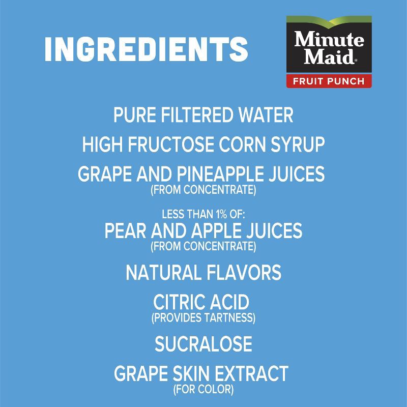 slide 4 of 6, Minute Maid Fruit Punch Juice - 59 fl oz, 59 fl oz