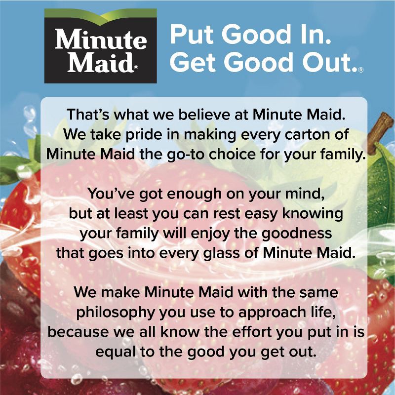 slide 5 of 6, Minute Maid Fruit Punch Juice - 59 fl oz, 59 fl oz