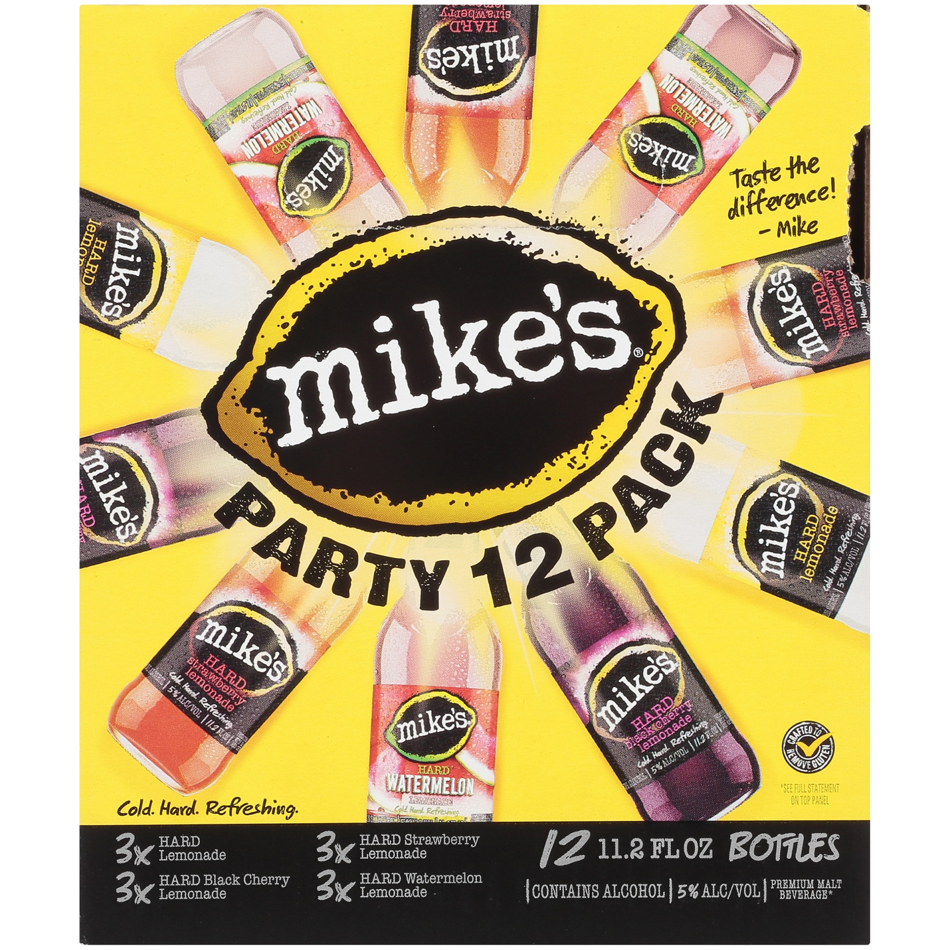 slide 2 of 5, Mike's Hard Party Pack, 12 ct; 11.2 oz