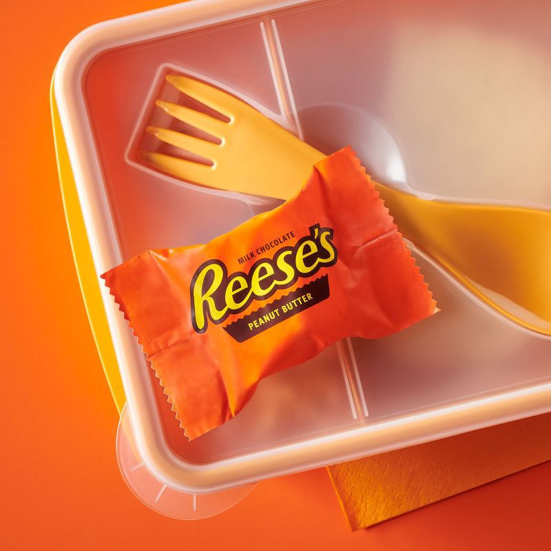 slide 4 of 6, Reese's Milk Chocolate Peanut Butter Cups Snack Size Candy - 10.5oz, 10.5 oz