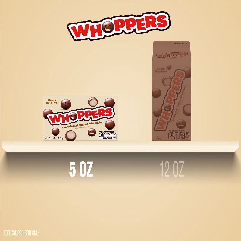 slide 7 of 7, Whoppers Malted Milk Balls Candy - 5oz, 5 oz