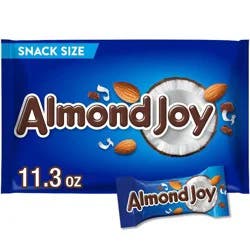 Almond Joy Coconut and Almond Chocolate Snack Size Candy Bars - 11.3oz
