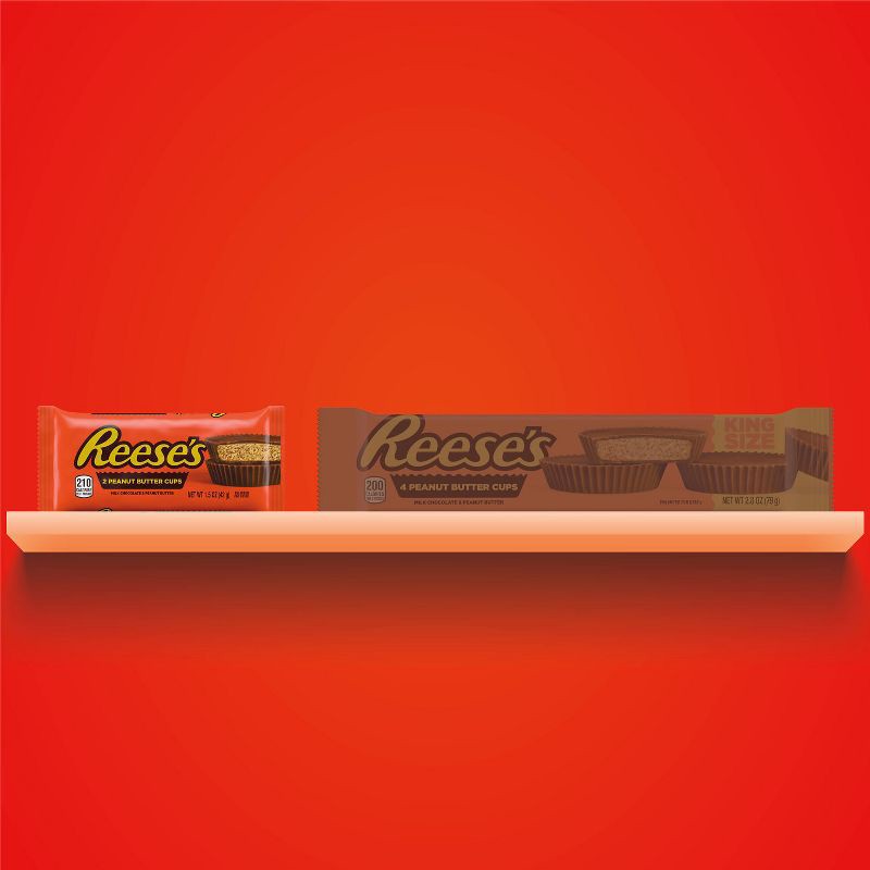 slide 7 of 7, Reese's Milk Chocolate Peanut Butter Cups Candy - 6ct, 6 ct